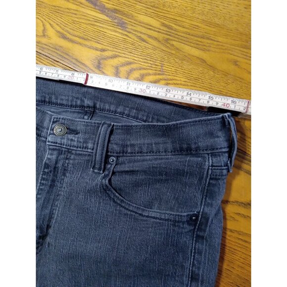 LEVI STRAUSS 508 Jeans Mens  32 X 32 FADED BLACK Preowned Summer  Casual Work - Picture 9 of 12